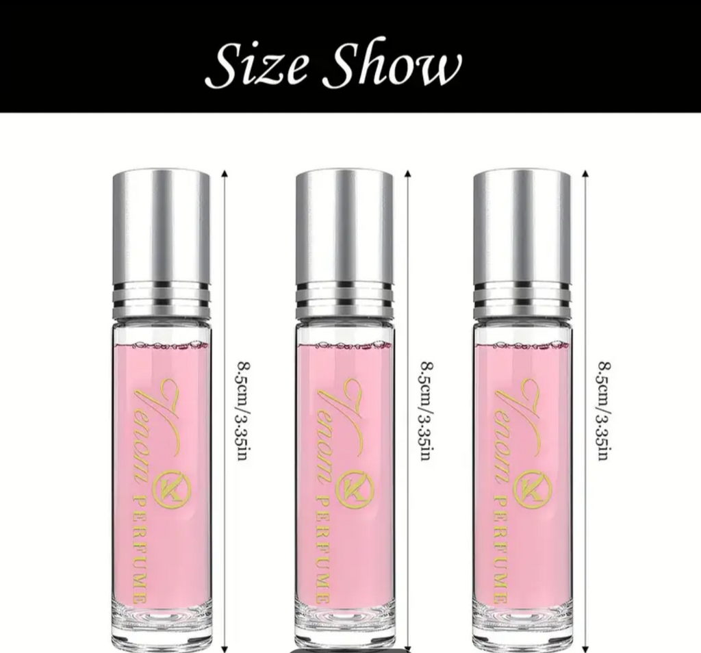 [Pheromone Perfume] 3pcs Lunex Phero Perfume, Fresh Portable Pheromone Roll-on Perfume for Women | Female Fascination Perfume, Valentine's Day Gifts, Girlfriend Gifts, Lady Birthday Gifts, Thanksgiving Christmas Gift