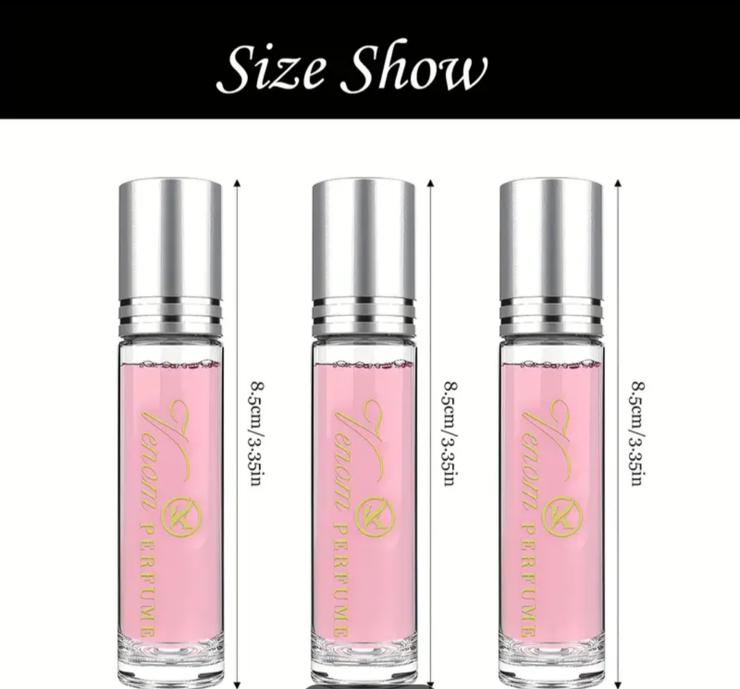 [Pheromone Perfume] 3pcs Lunex Phero Perfume, Fresh Portable Pheromone Roll-on Perfume for Women | Female Fascination Perfume, Valentine's Day Gifts, Girlfriend Gifts, Lady Birthday Gifts, Thanksgiving Christmas Gift